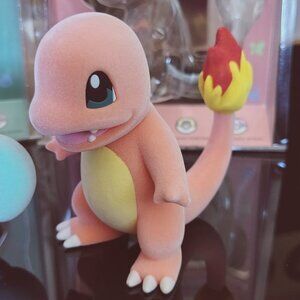 NWOT 2018 Pocket Monsters Flocking Doll Charmander Hitokage + Box